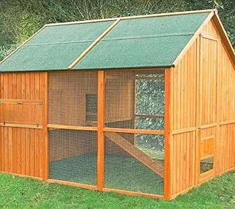 gallinero para 10 gallinas