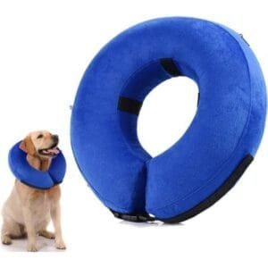 Collar isabelino tipo dona para perro